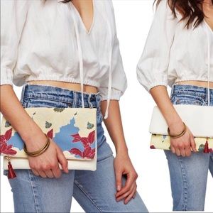 New Rachel Pally Reversible print clutch